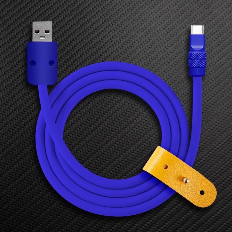 “Monochrome REZNIKA” 240W Classic Solid Color Fast Charging Cable - Image 2