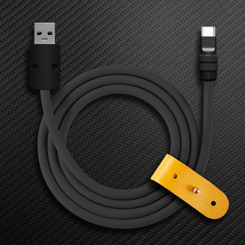 “Monochrome REZNIKA” 240W Classic Solid Color Fast Charging Cable - Image 10