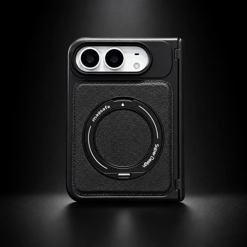 REZNIKA Armor LuxeFold™ – Prémium bőr MagSafe tok iPhone Duo készülékhez - Image 6