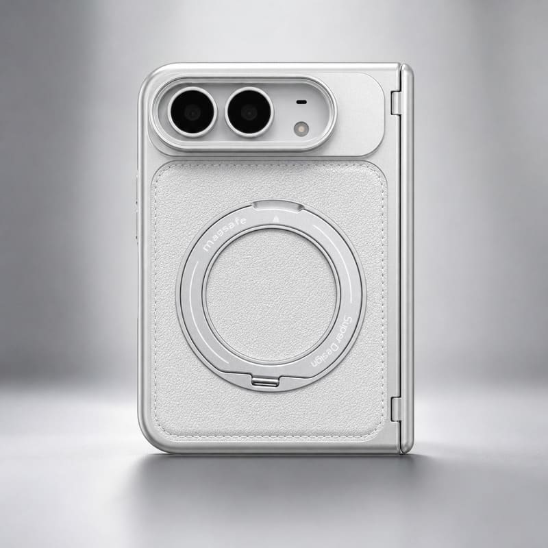 REZNIKA Armor LuxeFold™ – Prémium bőr MagSafe tok iPhone Duo készülékhez - Image 7