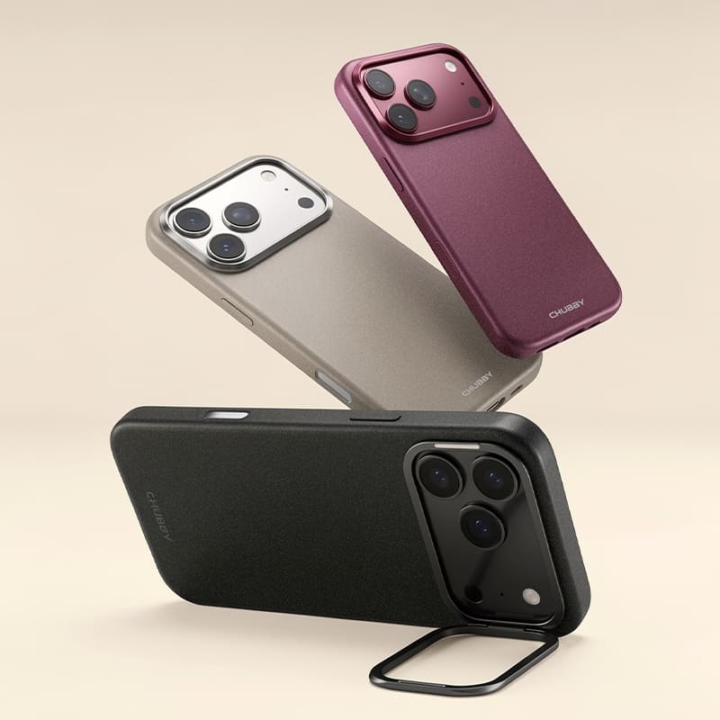 REZNIKA Armor SandSkin – Premium Sand-Matte MagSafe Case with Built-in Stand for iPhone 18 - Image 2
