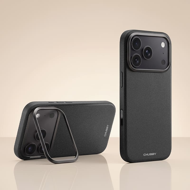 REZNIKA Armor SandSkin – Premium Sand-Matte MagSafe Case with Built-in Stand for iPhone 18 - Image 9