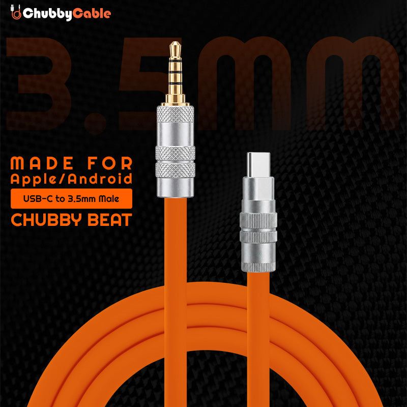 “Seamless REZNIKA” Audio Cable – Type-C & Lightning (TRRS)