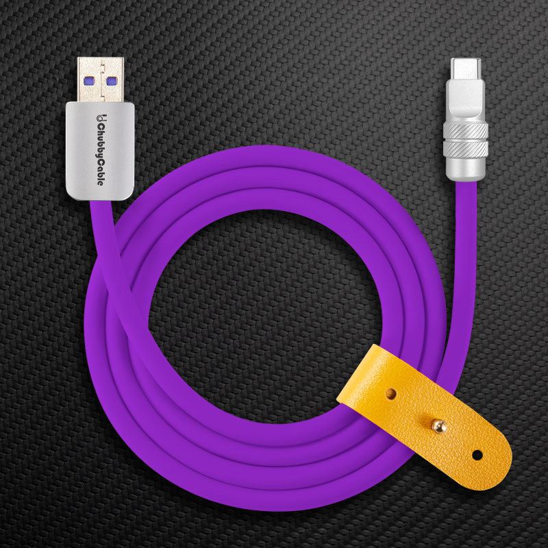 "Spiral Exture" 240W Metal Connect Fast Charging Cable - Image 7