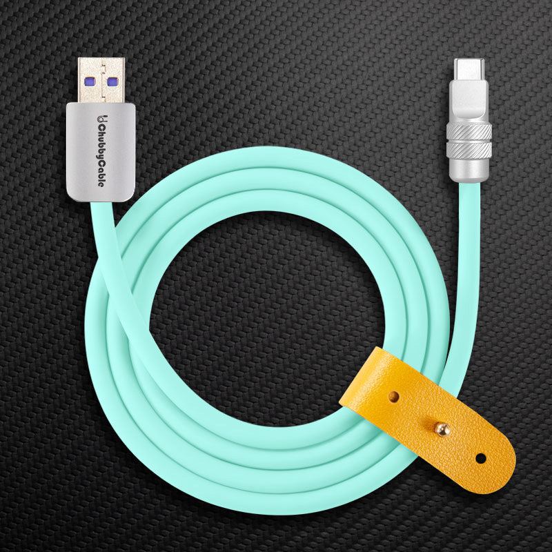 "Spiral Exture" 240W Metal Connect Fast Charging Cable - Image 12