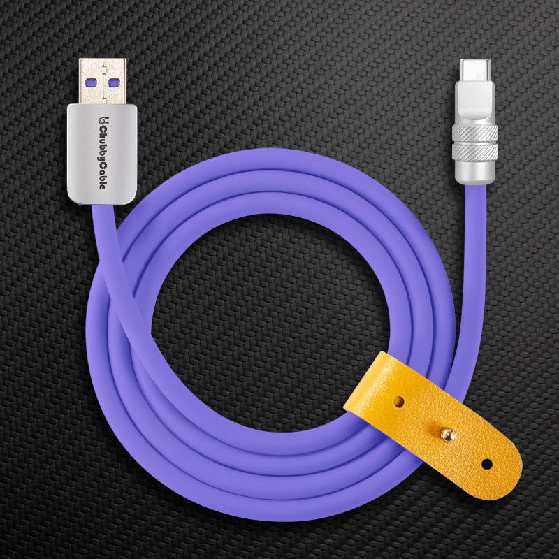 "Spiral Exture" 240W Metal Connect Fast Charging Cable - Image 13