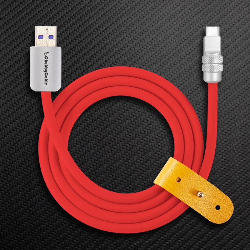 "Spiral Exture" 240W Metal Connect Fast Charging Cable - Image 9