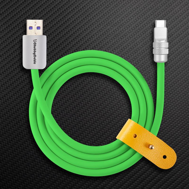"Spiral Exture" 240W Metal Connect Fast Charging Cable - Image 11