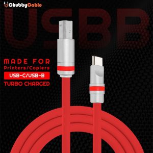 "Turbó feltöltött" C típusú USB-B gyorsátviteli nyomtatókábel