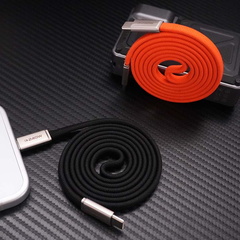 REZNIKA FlatDisc – 240 W lapos fonott Easy-Pack töltőkábel - Image 2