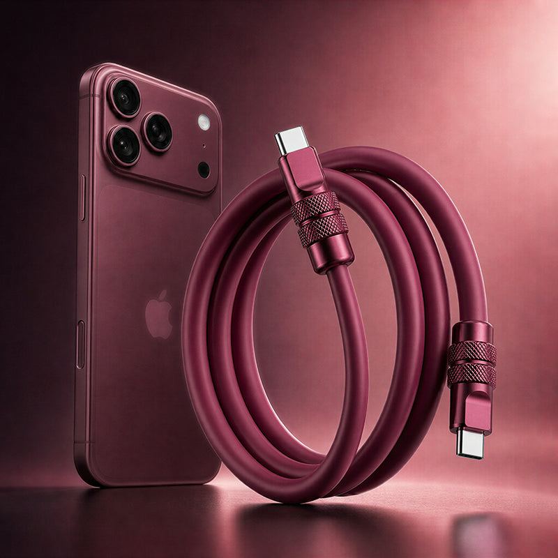 “REZNIKA 18” 240 W-os eloxált gyorstöltő kábel iPhone 18-hoz - Image 6