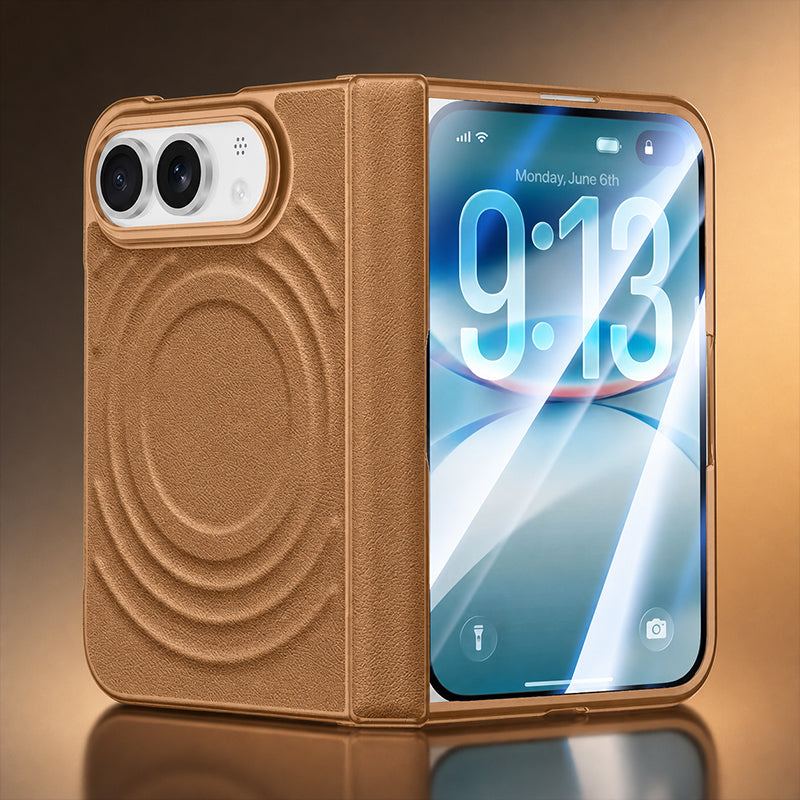 REZNIKA Armor FoldPro – Mágneses bőr tok iPhone 18 Fold készülékhez - Image 11