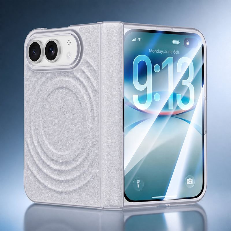 REZNIKA Armor FoldPro – Mágneses bőr tok iPhone 18 Fold készülékhez - Image 9