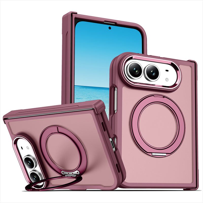 REZNIKA Armor FoldX – Soft Touch mágneses összecsukható állvány tok iPhone 18 Fold készülékhez - Image 6