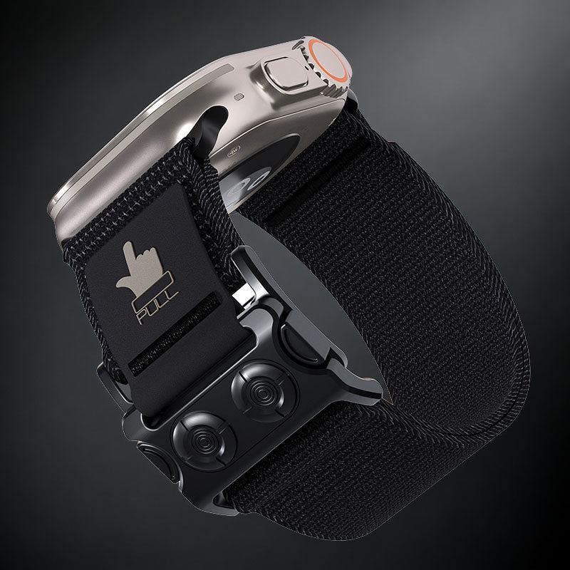 REZNIKA Band FlexPro – Páncél ihlette rugalmas nylon szíj Apple Watchhoz