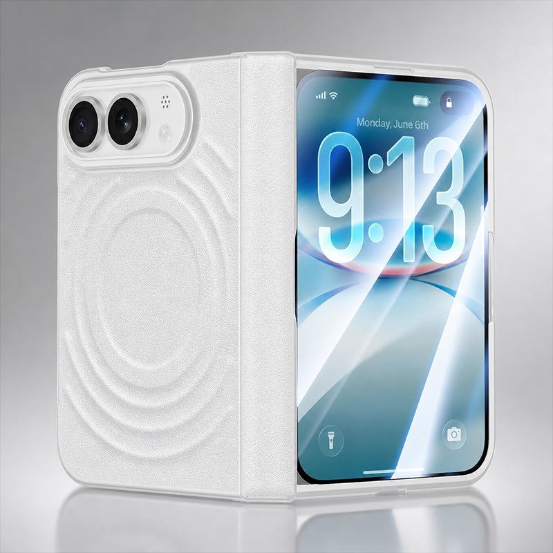 REZNIKA Armor FoldPro – Mágneses bőr tok iPhone 18 Fold készülékhez - Image 10