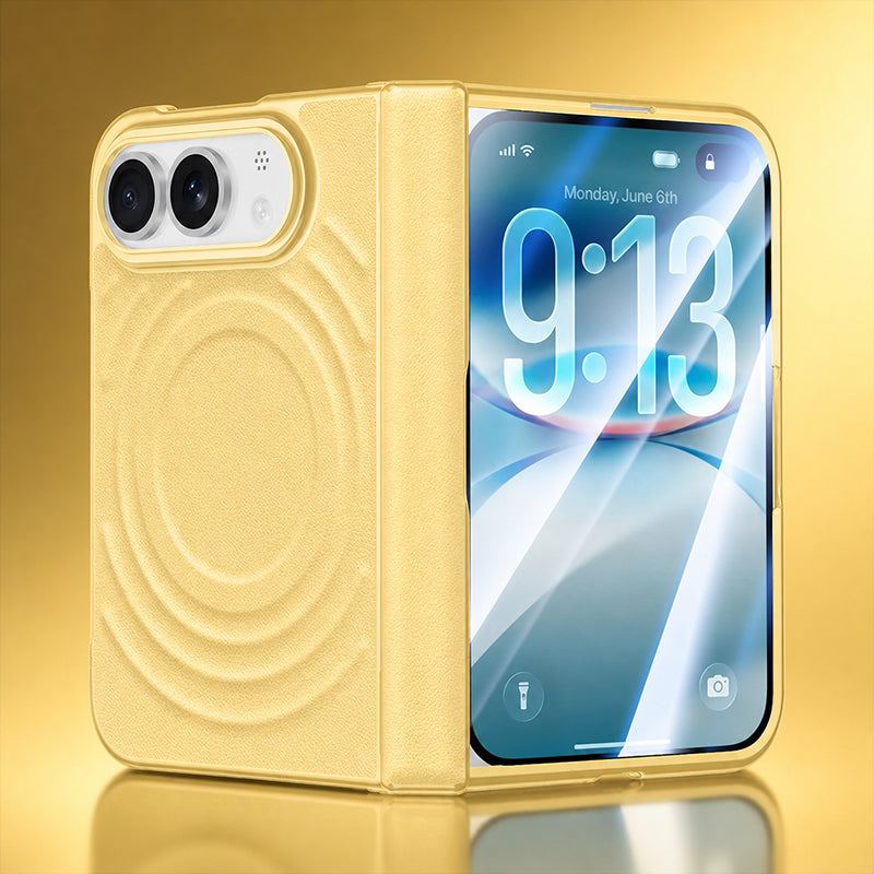 REZNIKA Armor FoldPro – Mágneses bőr tok iPhone 18 Fold készülékhez - Image 12
