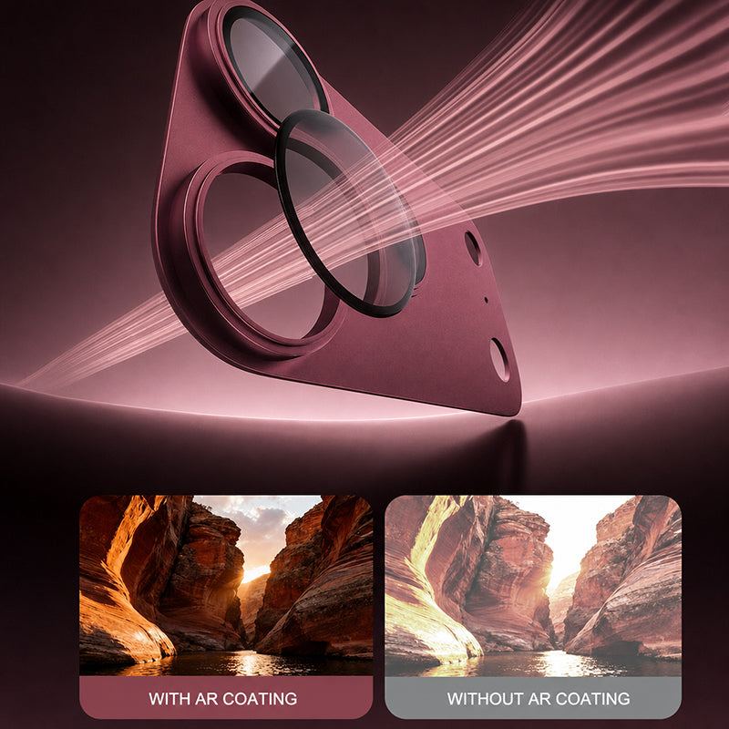 REZNIKA Armor ARShield – tükröződésmentes matt teljes fedésű lencsevédő iPhone-hoz - Image 3