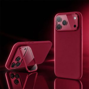 REZNIKA Armor LensStand™ – MagSafe folyékony szilikon tok iPhone 18-hoz