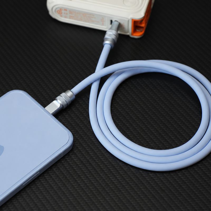 “REZNIKA 18” 240 W-os eloxált gyorstöltő kábel iPhone 18-hoz - Image 3