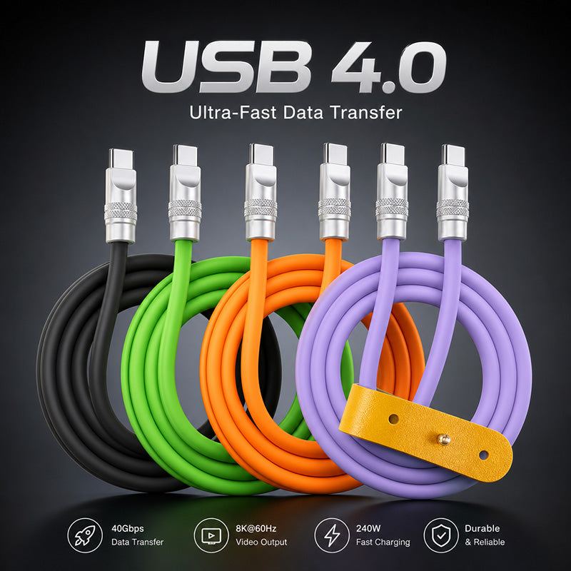 „HyperTransfer REZNIKA” USB3.2 Gen2×2 kábel és USB 4.0 Gen3×2 - Image 5