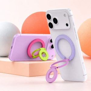 REZNIKA Grip Lite – 360°-ban fémből összecsukható mágneses telefontartó (kéttónusú kiadás)