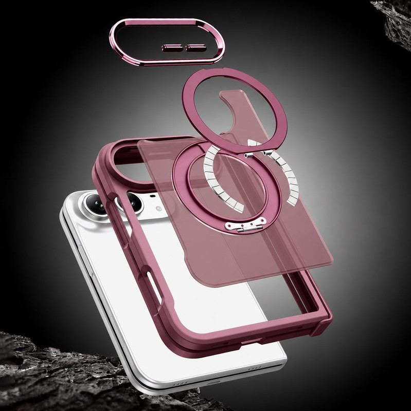 REZNIKA Armor FoldX – Soft Touch mágneses összecsukható állvány tok iPhone 18 Fold készülékhez - Image 4