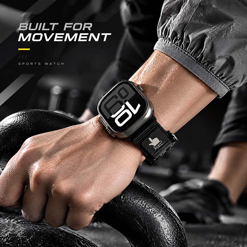 REZNIKA Band FlexPro – Páncél ihlette rugalmas nylon szíj Apple Watchhoz - Image 2