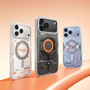 REZNIKA Armor Sculpt-X – 3D Layered IML MagSafe Case with Lens Kickstand for iPhone 18