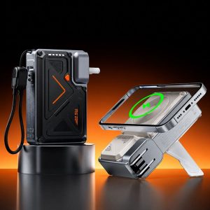 REZNIKA Charge PowerMag – Magnetic 10,000mAh Power Bank with Wall Plug
