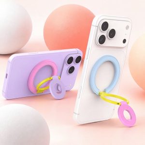 REZNIKA Grip Lite – 360°-ban fémből összecsukható mágneses telefontartó (Tri-Tone Edition)