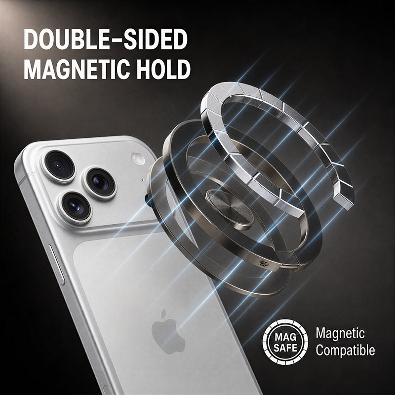 REZNIKA Grip Gyro – Mágneses összecsukható Fidget Spinner telefonállvány - Image 2