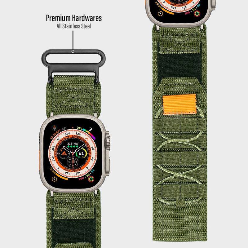"AdventureFit" kültéri hegymászó nylon vászonhurok Apple Watchhoz - Image 7