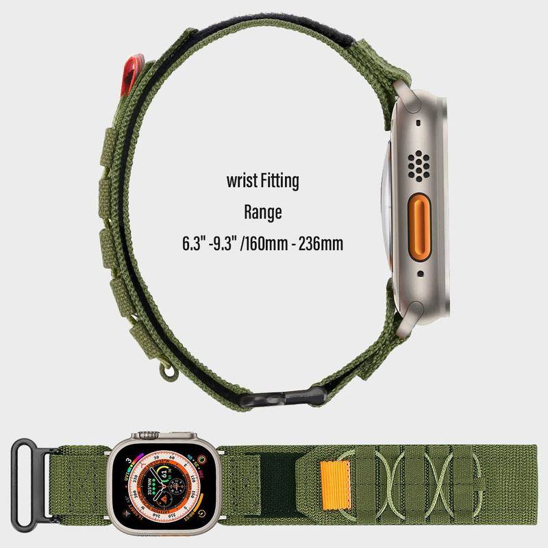 "AdventureFit" kültéri hegymászó nylon vászonhurok Apple Watchhoz - Image 6